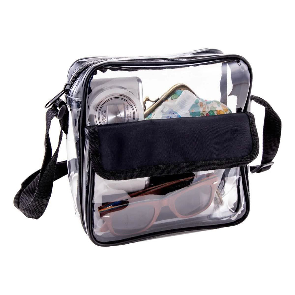 Clear Crossbody Messenger Shoulder Bag